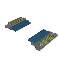 Samtec HLCD-50-12.00-TR-TR-1 Hermaphroditic Cable High Speed Hermaphroditic Cable