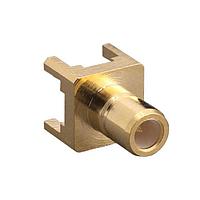 Linx Technologies - TE Connectivity CONSMB001-G PCB Connectors SMB Jack 50 Ohm PCB Through Hole