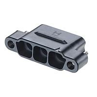 Harwin KA1-3010398M1 Wire Housings 3 Pos. Male SIL Cable Housing, Panel Mount