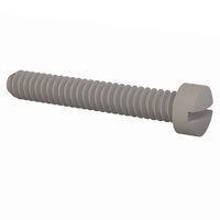 Essentra Components 010632F087 Machine Screw Fillister Slotted Screw, #6-32 Thread, 7/8 Lg