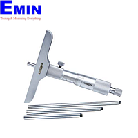 INSIZE 3240-B100 Depth Micrometer (0-100mm; 0.01mm; Flat end)