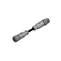 Amphenol CONEC 43-10556 Sensor Cables / Actuator Cables CNCT CBL M12X1 F-AXL MALE CNCTR AXIAL