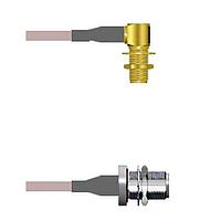 Amphenol Custom Cable Q-2P01T0005048i RF Cable Assemblies SMA-RJB/N-SJB G316 48I