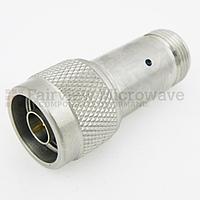 Fairview SA18N-12 12 dB Fixed Attenuator N Male To N Female Up To 18 GHz Rated To 2 Watts With Passivated Stainless Steel Body