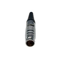 NorComp 822B010-173L701 Connectors IP50 Male Push-Pull Cable Mount 10 Position Straight Solder Cup