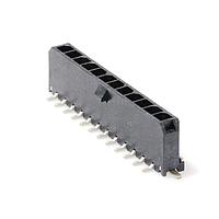 Molex 43650-1225 Shrouded 3MM SR V 12P SMT HDR AU W/SOLDER TAB