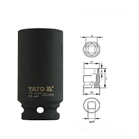 Yato YT-1045 Hexagonal deep impact socket 1/2" (25mm)