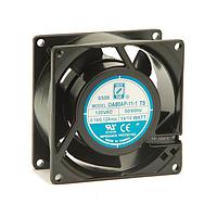Orion Fans OA80AP-22-3WS Axial Axial Fan, 80x80x38mm, 230VAC, 16CFM, 5W, 20.1dBA, 1725RPM, Sleeve, Wire, IP55