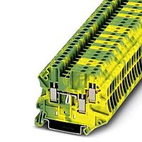 PHOENIX CONTACT 3044539 Ground Terminal Block UT 2.5-TWIN-PE 5.2MM 26-12AWG