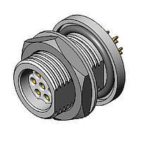 Switchcraft TS2P8F26-B Connectors Panel Mount, 8 P Female, Rear Mount