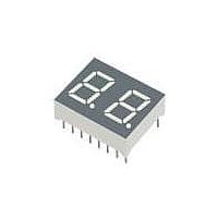 Kingbright DC04-11SURKWA LED Displays .4" DUAL DIGIT RED LED DISPLAY