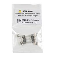 Opto 22 GRV-EPIC-PSPT-FUSE-5 Glass Fuses PACK OF 5 10-AMP 125 V FAST FUSES FOR THE GRV-EPIC-PSPT POWER ADAPTER