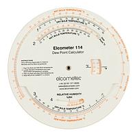 ELCOMETER 114 Dewpoint Calculator (-10°C~50°C; ±1%)