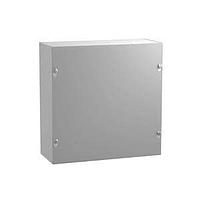 Hammond Manufacturing CS884 Screw Cover N1 Screw Cover - 8 x 8 x 4 - Steel/Gray