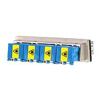 Molex 106121-0950 Adapters LC 8 PORT EMI AD SNAP MNT W/SHUTTERS