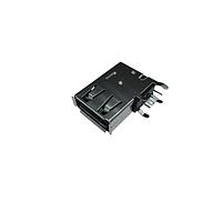 Adam Tech USB-A-S-RU-S6 USB Connectors USB AF 1PORT RA UPRIGHT SG WHT