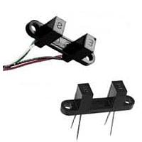 TT Electronics / Optek Technology OPB812W55Z Optical Switches, Transmissive, Phototransistor Output .375" SLOT OPAQUE WIRE LEADS