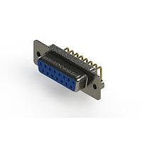 EDAC 622-M15-260-LT2 D-Sub Connectors - Standard Density EDAC Right Angle D-Sub Connector