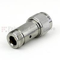 Fairview  SA18N-09 9 dB Fixed Attenuator N Male To N Female Up To 18 GHz Rated To 2 Watts With Passivated Stainless Steel Body