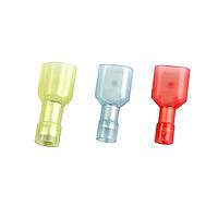 KS Terminals MDFNYD2-187(8) Double Crimp Nylon-Fully, Double Crimp Male, 16-14 AWG, .032 x .187