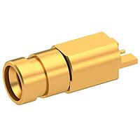 Radiall R201L00010 Receptacles SMPM-LOCK RCPT FOR PCB LIMITED DETENT