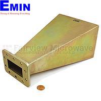 Fairview SH1229-15 WR-229 Standard Waveguide Horn With UG-1727/U Flange and 15 dB Typical Gain Operating From 3.3 GHz to 4.9 GHz Frequency Range