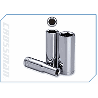 Crossman 96-100 1/4 inch Drive Standard - 6 Point Sockets ( long, 12 mm)
