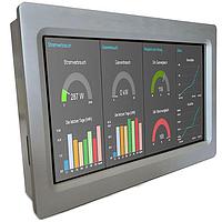 Industrial Shields 003002000300 Multi-Touch Touchberry PI 10.1 4B 2GB RAM Included (Panel PC Industrial EMC Aluminum - Raspberry Pi 4B 2GB RAM Included + uSD Card with Raspbian)