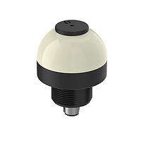 Banner Engineering K50L2RGB7AL1Q LED K50 Pro Series: 7-color RGB Audible Indicator; Voltage: 10-30 V dc; Housing: Polycarbonate; IP50; Tone: Loud Steady; Input: Bimodal; Colors: Multicolor; 5-pin M12 Integral QD