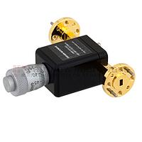Fairview SMW15PS1001 WR-15 Waveguide Phase Shifter 0 to 180 Degree With a UG-385/U Flange From 50 GHz to 75 GHz