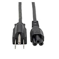 Tripp Lite P013-010 AC Power Cord 18AWG SVT 10A 125V 5-15P TO C5 10'