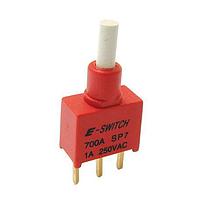 E-Switch 700ASP7B10M1QE Pushbutton 3A @ 120 VAC/ 28 VDC Solder
