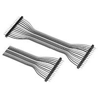 Aries Electronics 14-009.5-151 FFC / FPC Jumper Cables DECI-CENTER JUMPERS DOUBLE ENDED 14 COND