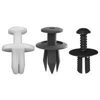 Essentra Components 401023 Snap Rivet Unscrewing Snap Rivet, .250 Hole, .156 Panel Thk