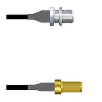 Amphenol Custom Cable Q-1U0710003048i RF Cable Assemblies N-SJB/SMA-SJ G174 48I