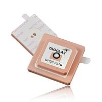Taoglas GPDF357B Passive Antenna GPS L1/L2 Dual Feed Double Stacked Patch (Tuned for 35x35 GP)