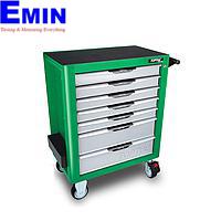 TOPTUL TCAM0701 7-Drawer-Mobile Tool Trolley (Green)