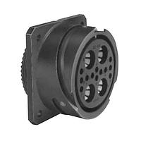 Amphenol Industrial GTC030R18-4P-025 Receptacles GT 4C 4#16 PIN R ECP WALL