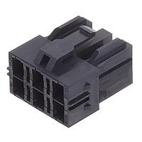 Molex 151207-2606 Receptacle Housing CP-6.5 Recpt Hsg PA66 GW Blk 6Ckt
