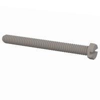 Essentra Components 010256X087 Hex Slotted Hex Slotted Screw, #2-56 Thread, 7/ 8 Lg