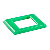 NKK Switches AT207F Bezel GREEN BEZEL FOR EB AND MB24 SERIES
