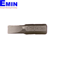 SATA 59218 1/4" Dr. 25L Bit Slotted 6.5mm x 25mm