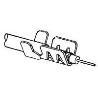 AMP Connectors - TE Connectivity 226286-2 Contacts COAX PCK BRAID TERMN