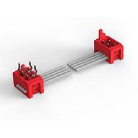 AMP Connectors - TE Connectivity 2205074-2 I/O Cable Assemblies 16 POS Length 130mm Micro-Match MOW-PB