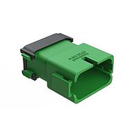 Amphenol SINE Systems AT16-18PC-EK02 Receptacle 18 Position Receptac acle, Keyed C, Green