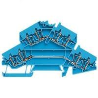 Weidmuller 1480270000 DIN Rail Terminal Blocks ZDK 2.5-2/4AN BL