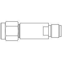 Amphenol SV Microwave M3933/30-01S Connectorized Attenuators SMA F to M Atten 18 GHz screened