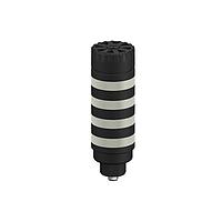 Banner Engineering TL50CBWRYQ Tower Lights Compact Tower Light: 4-Color Indicator; Voltage: 12-30 V dc or 21-26 V ac; Environmental Rating: IP67; Input: Bimodal; Colors: Blue White Red Yellow; 5-pin M12 Integral QD