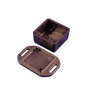 Hammond Manufacturing 1551MFLBK Flanged Enclosure Miniature/FlangedLid 1.38x1.38x.79" Black