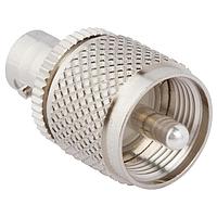 Amphenol RF 031-28 RF Adapters - Between Series UHF PLUG TO BNC JACK ADAPTER, 50 OHM